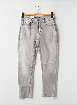Jeans coupe slim gris SCOTCH & SODA femme