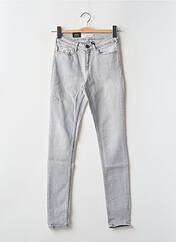 Jeans skinny gris SCOTCH & SODA pour femme seconde vue