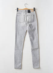 Jeans skinny gris SCOTCH & SODA pour femme seconde vue