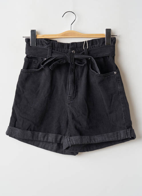 Short noir MANGO pour femme