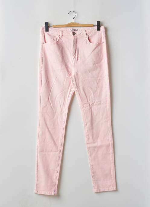 Pantalon slim rose TOXIK3 pour femme