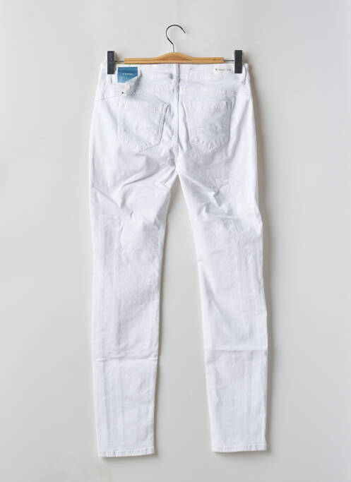 Jeans coupe slim blanc STREET ONE pour femme