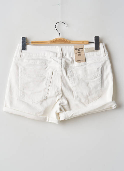 Short blanc TOM TAILOR pour femme