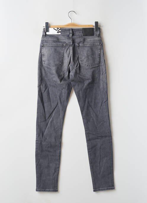 Jeans coupe slim gris OPUS pour femme