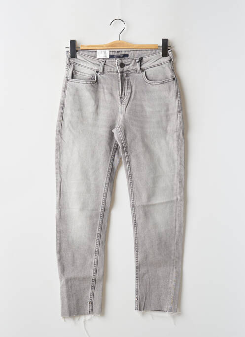 Jeans coupe slim gris SCOTCH & SODA pour femme