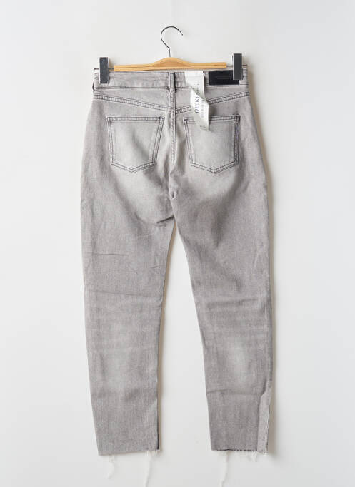 Jeans coupe slim gris SCOTCH & SODA pour femme