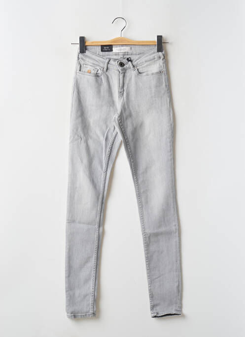 Jeans skinny gris SCOTCH & SODA pour femme