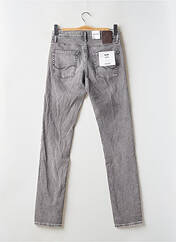 Jeans coupe slim gris JACK & JONES pour homme seconde vue