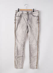 Jeans coupe slim gris STREET ONE pour femme seconde vue