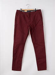 Pantalon chino rouge JACK & JONES pour homme seconde vue