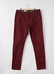Pantalon chino rouge JACK & JONES homme