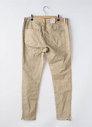 Pantalon slim beige ONLY femme