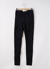 Pantalon slim noir PIECES pour femme seconde vue