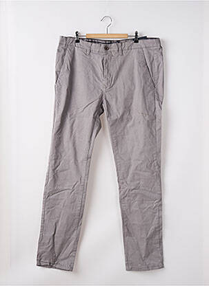 Pantalon chino gris BRUCE & BUTLER  homme