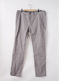 Pantalon chino gris BRUCE & BUTLER  homme