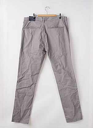 Pantalon chino gris BRUCE & BUTLER  homme