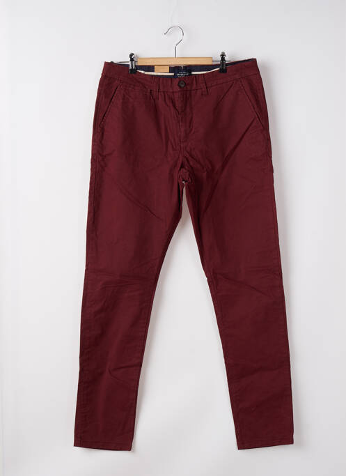 Pantalon chino rouge JACK & JONES pour homme