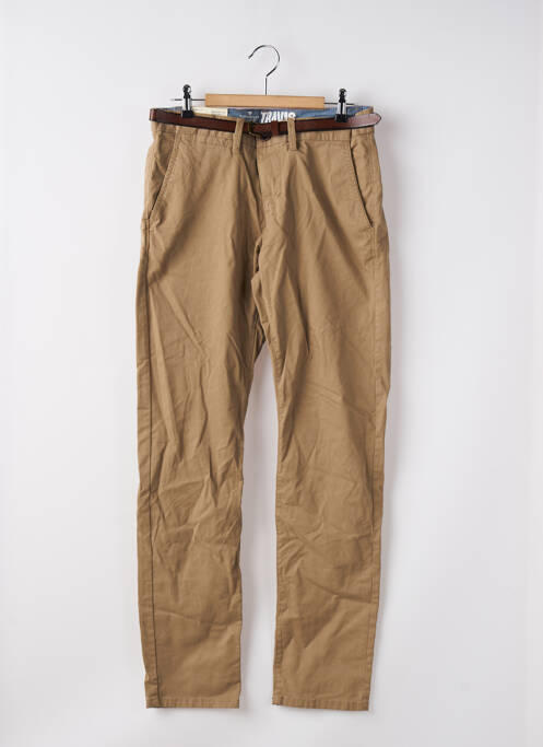 Pantalon chino beige TOM TAILOR pour homme