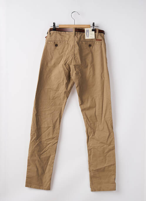 Pantalon chino beige TOM TAILOR pour homme