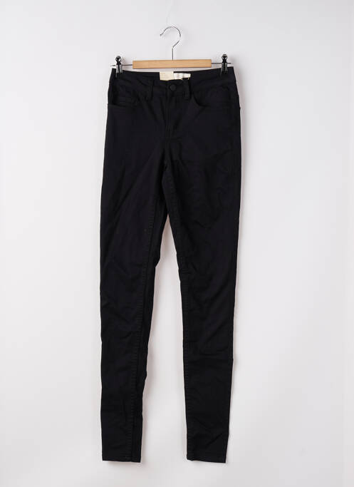 Pantalon slim noir PIECES pour femme