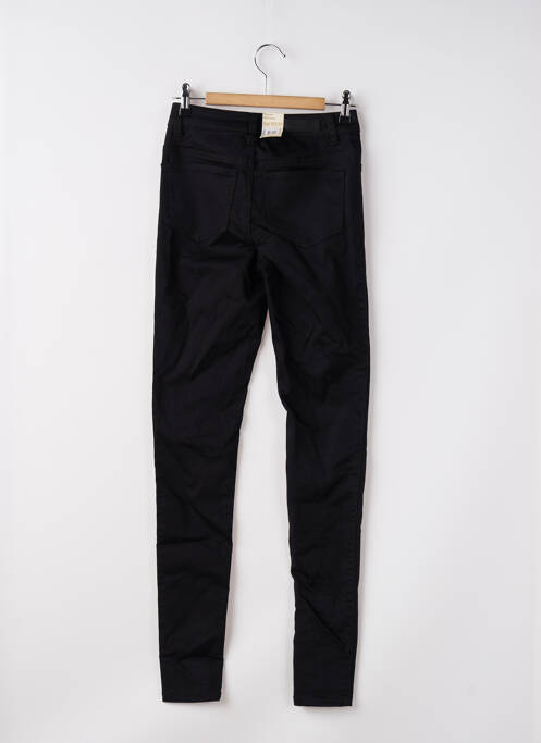 Pantalon slim noir PIECES pour femme