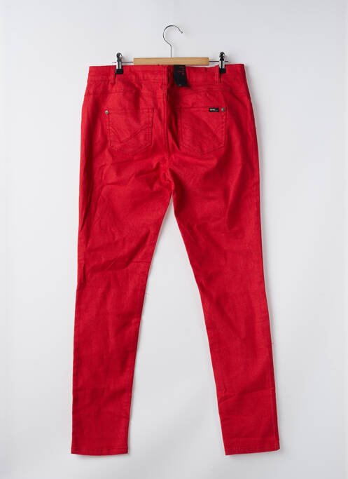 Jeans skinny rouge ONLY pour femme