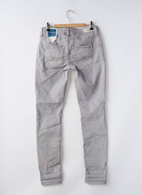 Jeans coupe slim gris STREET ONE femme