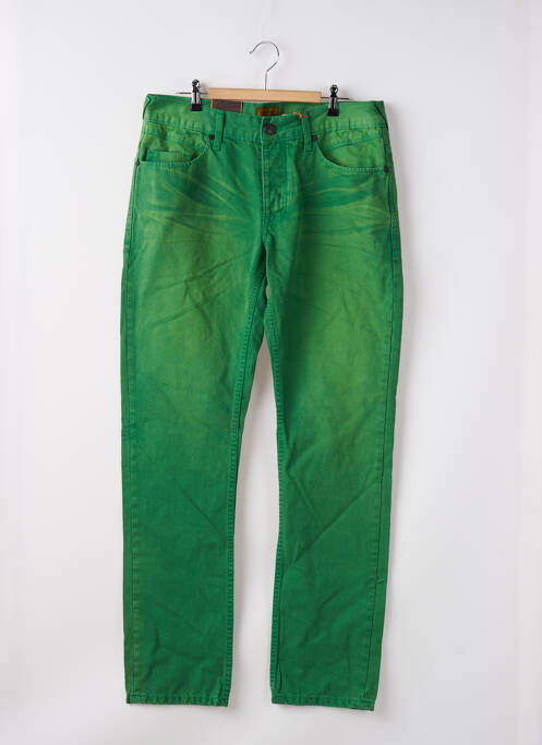 Jeans coupe droite vert PETROL INDUSTRIES pour homme