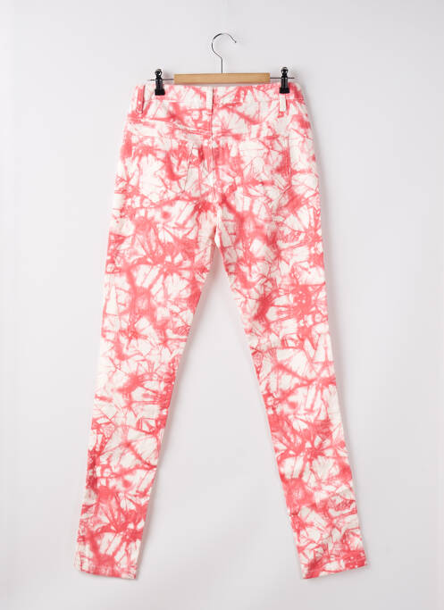 Pantalon slim rose PIECES pour femme