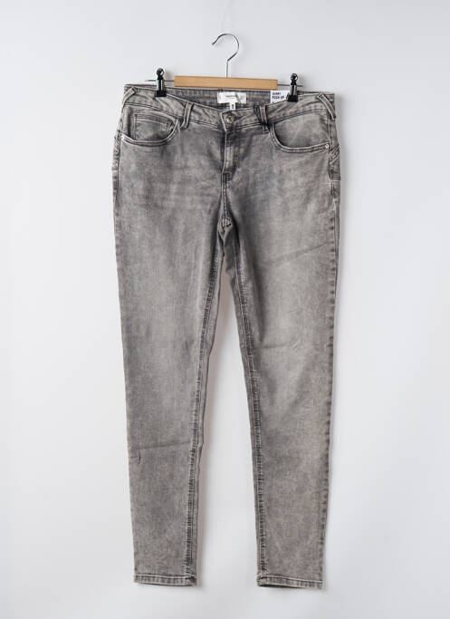 Jeans skinny gris MANGO pour femme