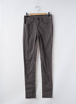 Pantalon slim gris PIECES femme