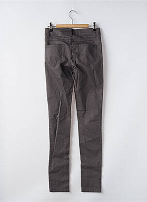 Pantalon slim gris PIECES femme