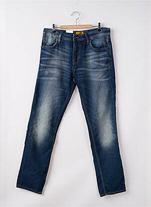 Jeans coupe slim bleu JACK & JONES pour homme