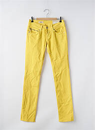 Pantalon slim jaune PEPE femme