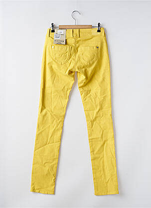 Pantalon slim jaune PEPE femme