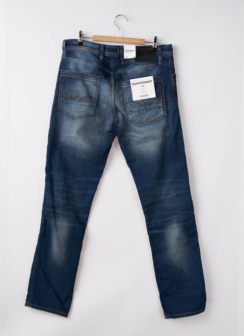 Jeans coupe slim bleu JACK & JONES pour homme