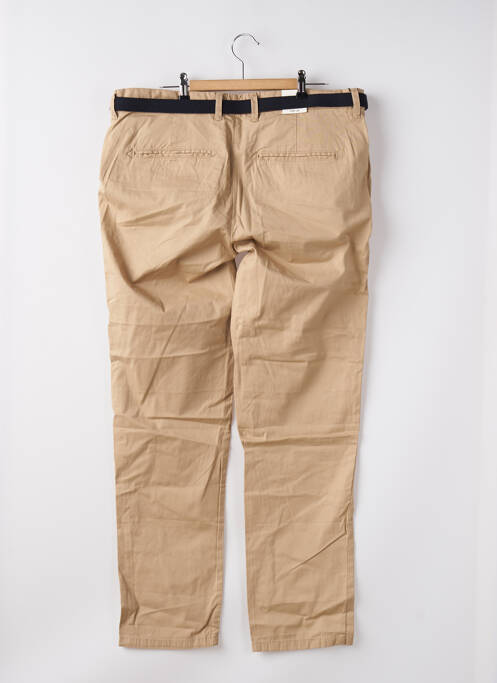 Pantalon chino beige SELECTED pour homme