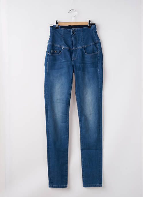 Jeans coupe slim bleu SALSA pour femme