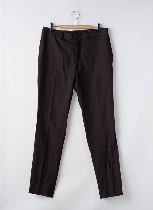 Pantalon slim marron JACK & JONES pour homme