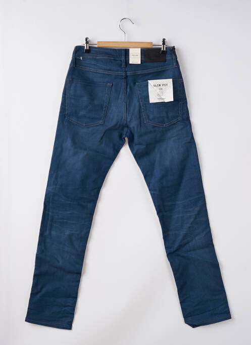 Jeans coupe slim bleu JACK & JONES pour homme