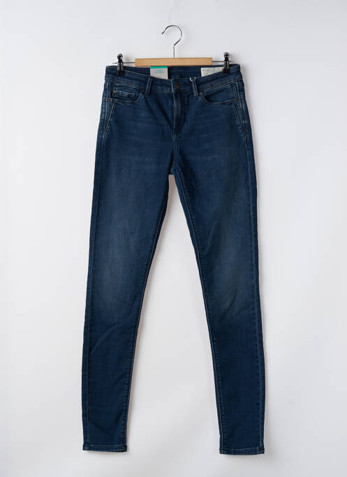 Jeans coupe droite bleu ESPRIT pour femme