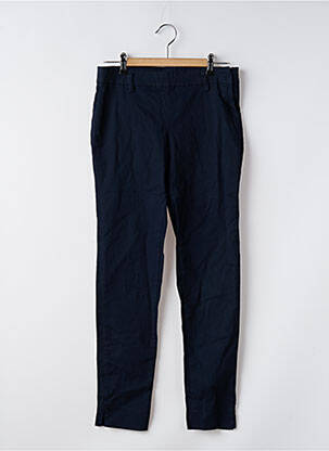 Pantalon 7/8 bleu JACQUELINE DE YONG femme