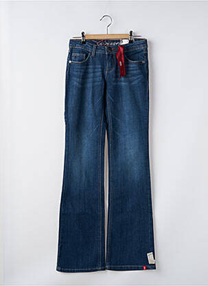 Jeans coupe large bleu EDC femme