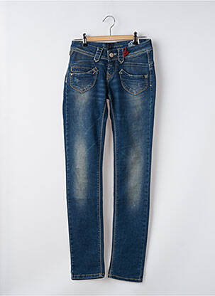 Jeans coupe slim bleu FUGA femme