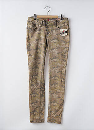 Jeans skinny vert BUENA VISTA femme