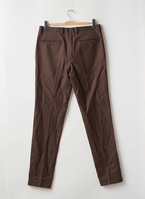 Pantalon slim marron LE FABULEUX MARCEL DE BRUXELLES pour homme