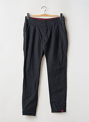 Pantalon chino noir EDC femme