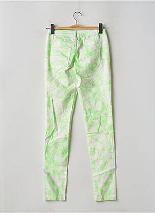 Pantalon slim vert PIECES femme