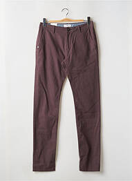 Pantalon chino violet TOM TAILOR homme