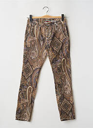 Pantalon droit marron PLEASE femme